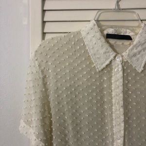 Jenni Kayne Swiss Dot Blouse